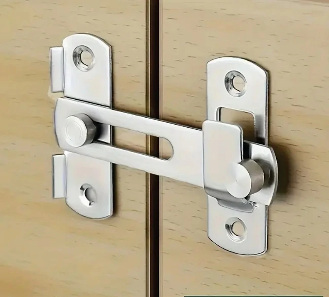 Nerezová dveřní,okenní petlice 62x50mm