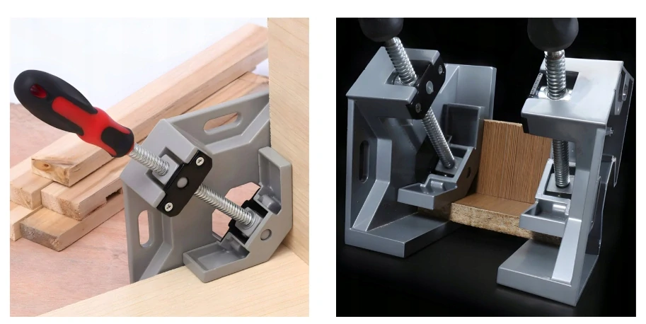 Úhlová svěrka 90° 0-68mm hliníková