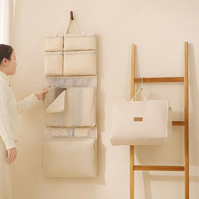 Velká sada cestovních organizérů 8 ks béžová