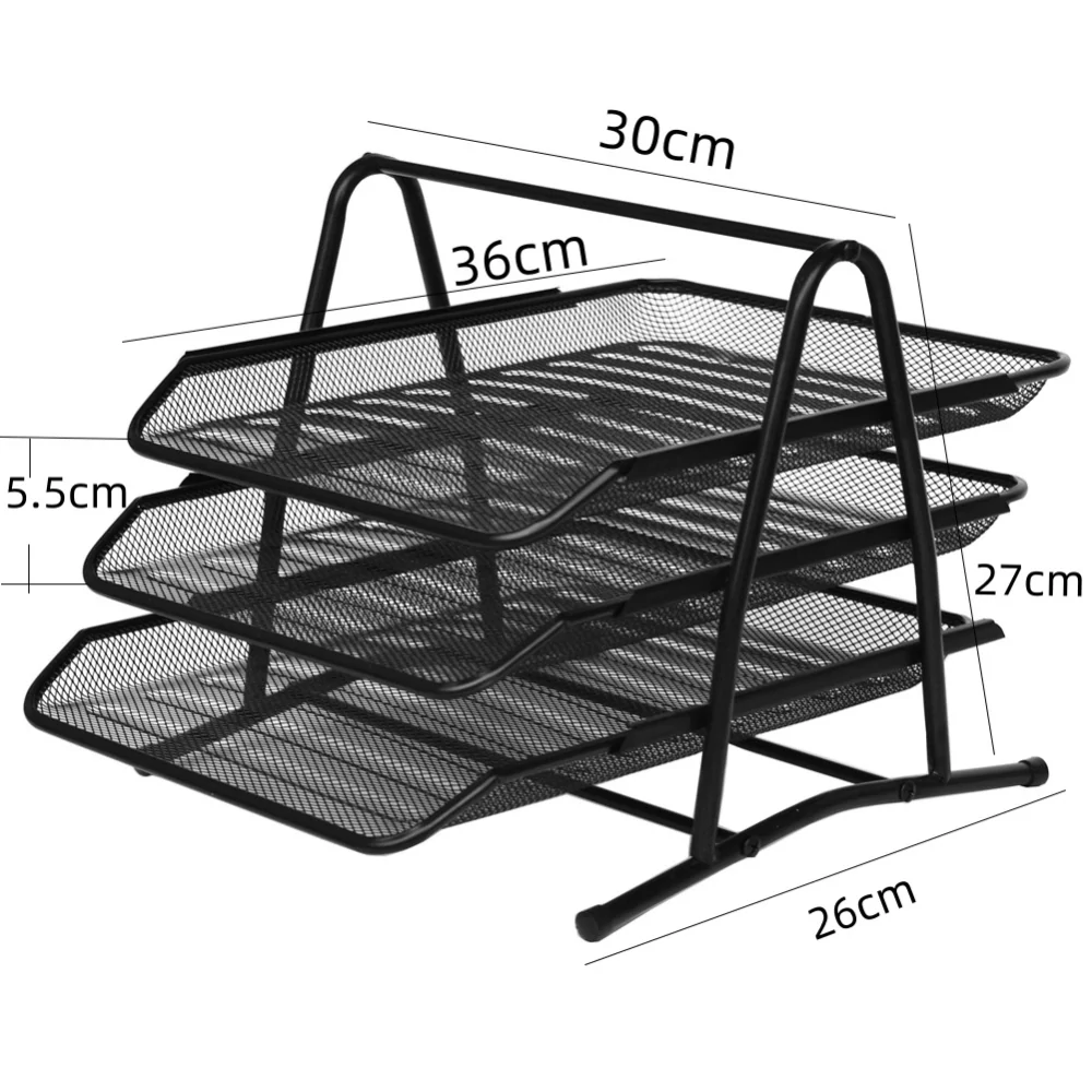 Organizer s 3 zásuvkami na dokumenty – stolní pořadač