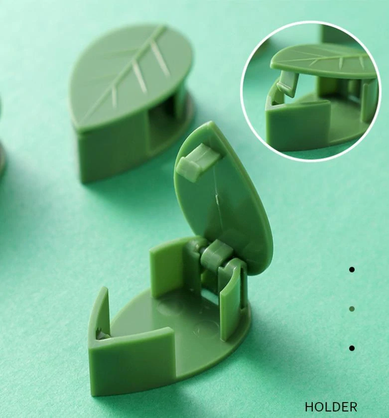 24x nalepovací držák rostlin - lístek