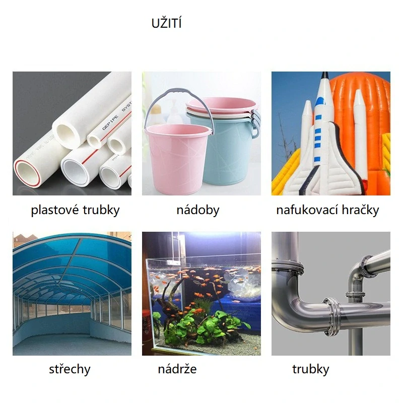 Samolepicí voděodolná opravná páska – 10 × 150 cm (černá)