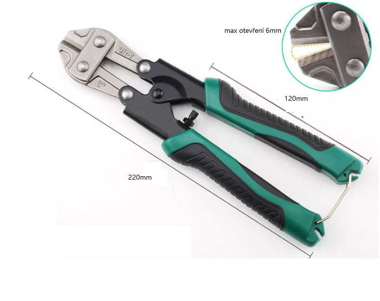 Nůžky kleště na stříhání drátu šroubů 220mm