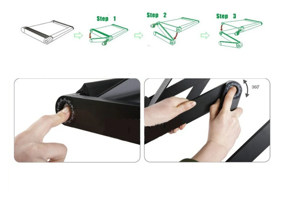 Skládací stolek pro notebook