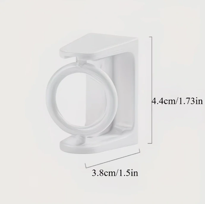 Samolepicí držák tyče / háček – óčko (2 ks)
