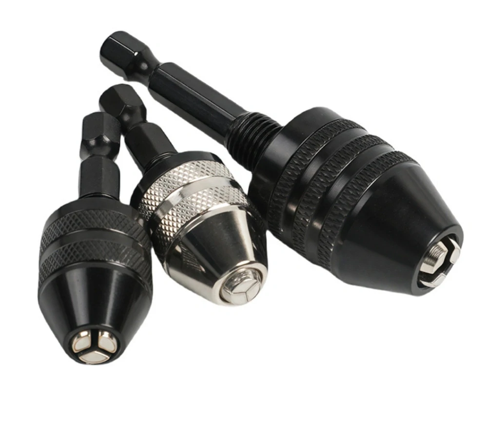 Rychloupínací sklíčidlo 0,6–8 mm s šestihrannou stopkou 6,35 mm