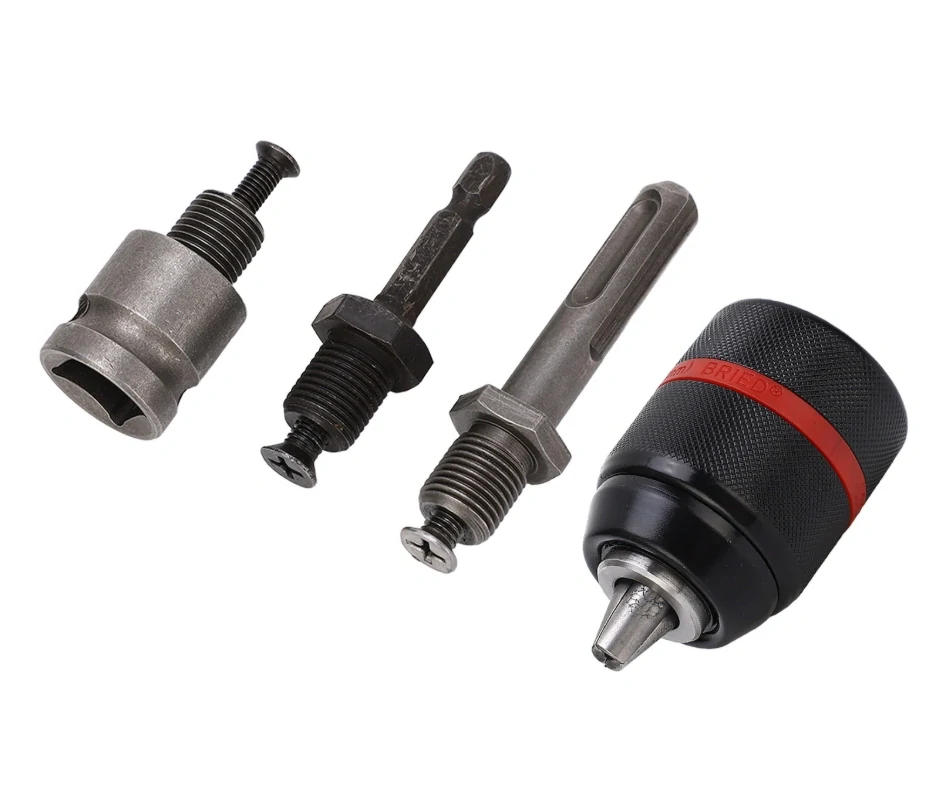 Bezklíčové sklíčidlo, hlavička vrtačky 13 mm 1/2" 20 UNF + sada adaptérů