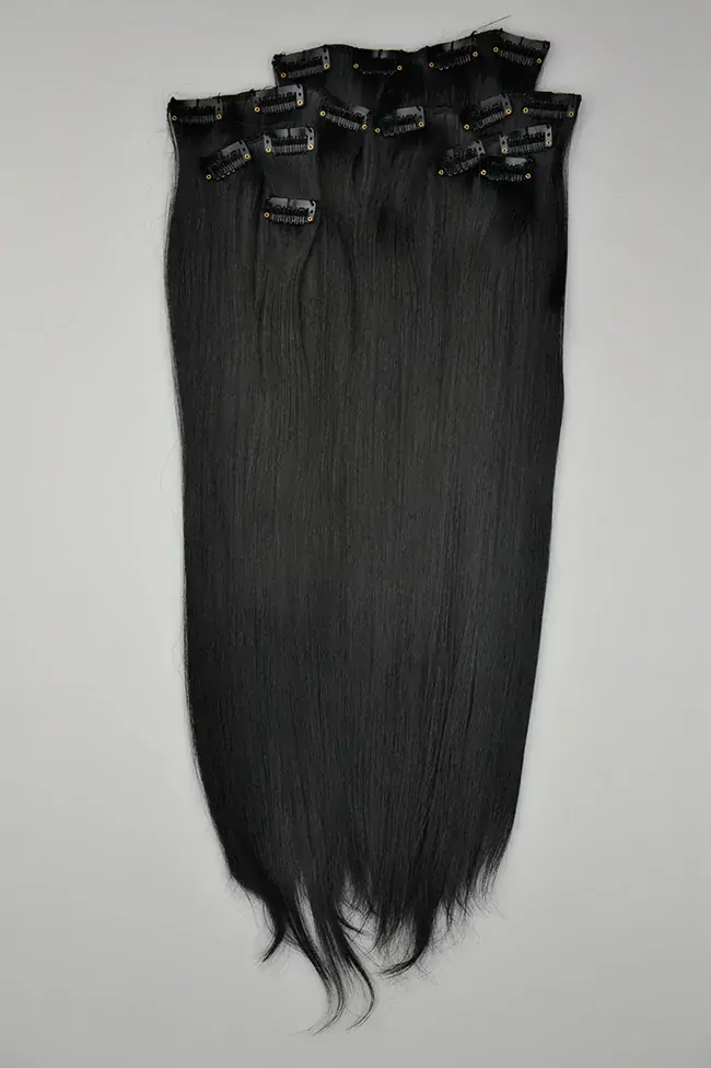 Clip in sada rovná 50cm odstín 1