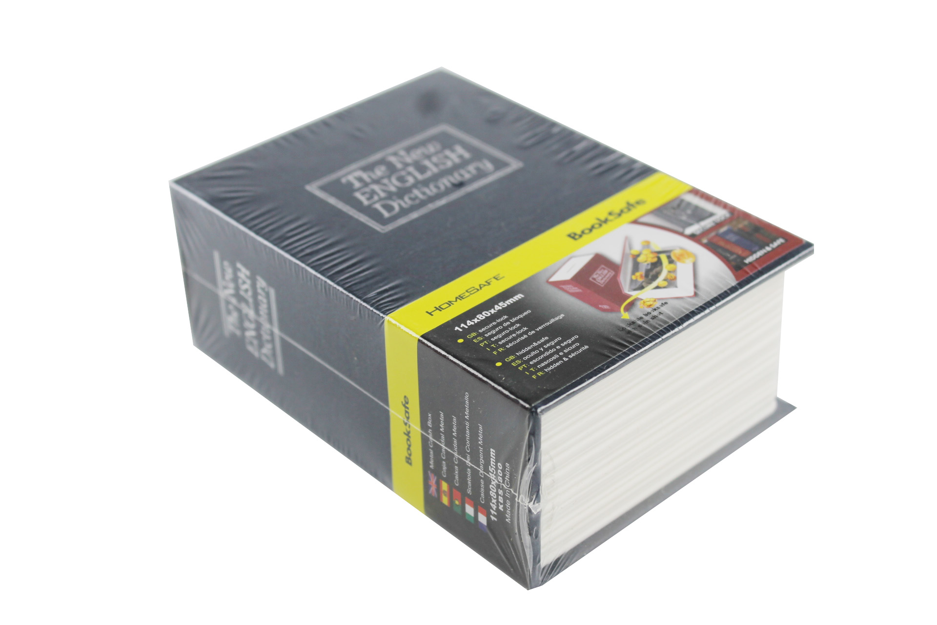 Trezor, kniha slovník 114x80x45mm modrý