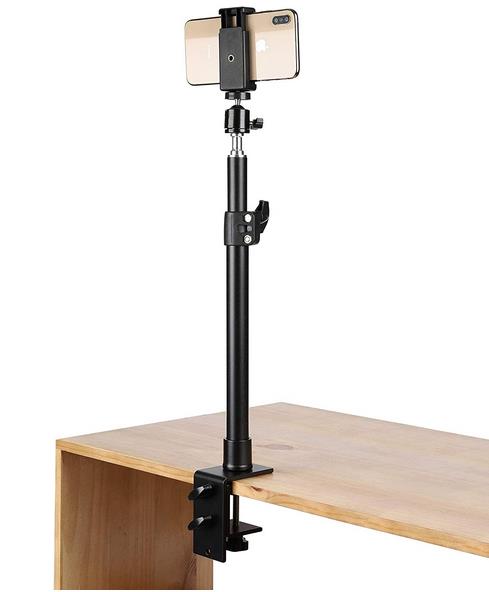 Teleskopická Tyč Stojan Držák na Stůl Desku 56cm