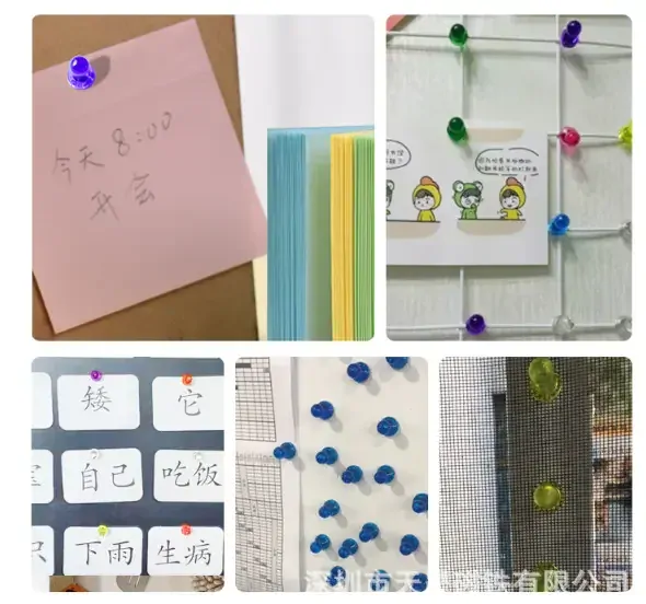 Magnetické figurky neodymové magnety, 8 ks, 11x17mm