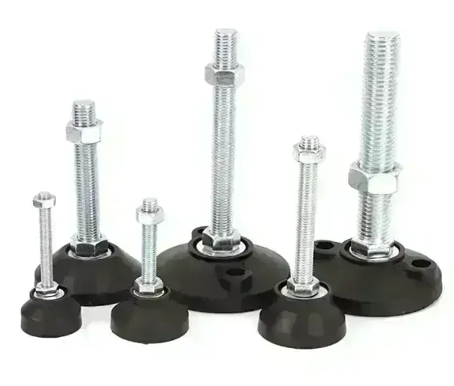 M12X80 80mm Stavěcí nohy plast pevná