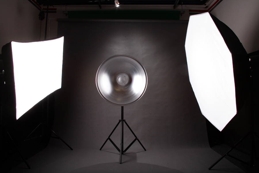 Beauty dish s voštinou a difuzérem 70 cm stříbrný