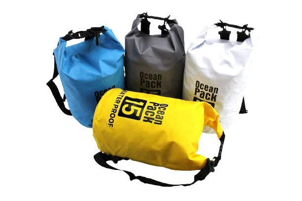 Ocean Pack, vodotěsný vak 15L bílý