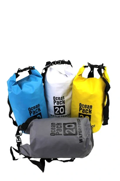 Ocean Pack, vodotěsný vak 20L modrý