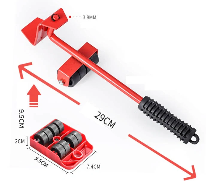 5dílná sada na stěhování nábytku