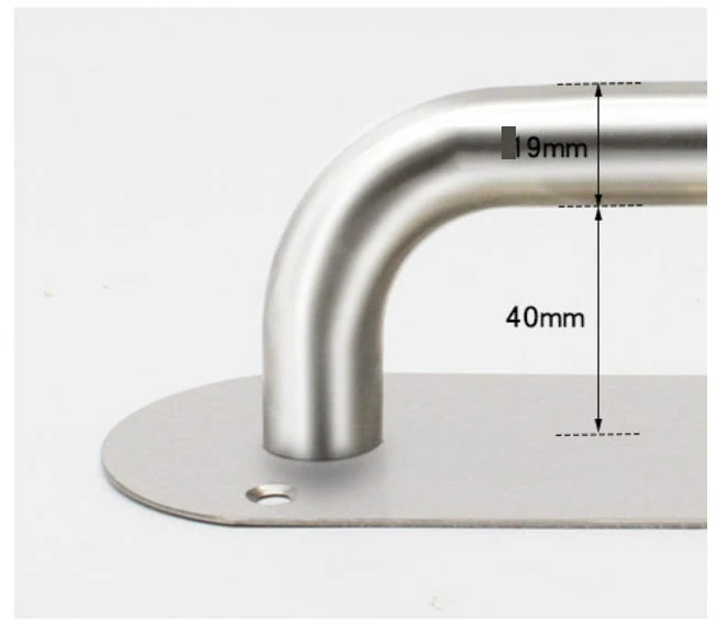 Dveřní madlo 200x65mm nerezové