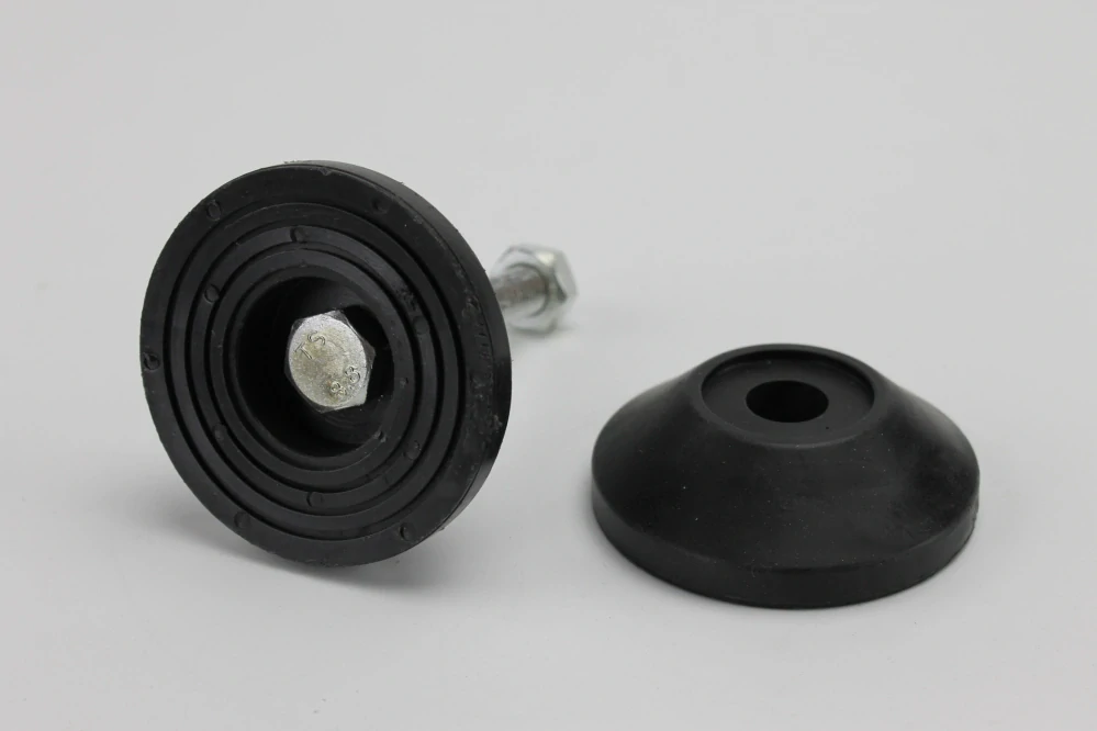 Patka 80mm pro pevnou stavitelnou nohu plastovou