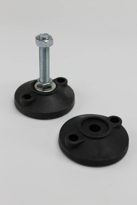 Patka 125mm pro pevnou stavitelnou nohu plastovou