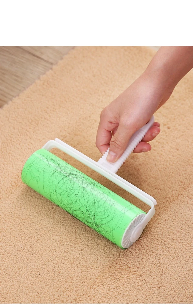 Omyvatelný váleček na chlupy růžový L