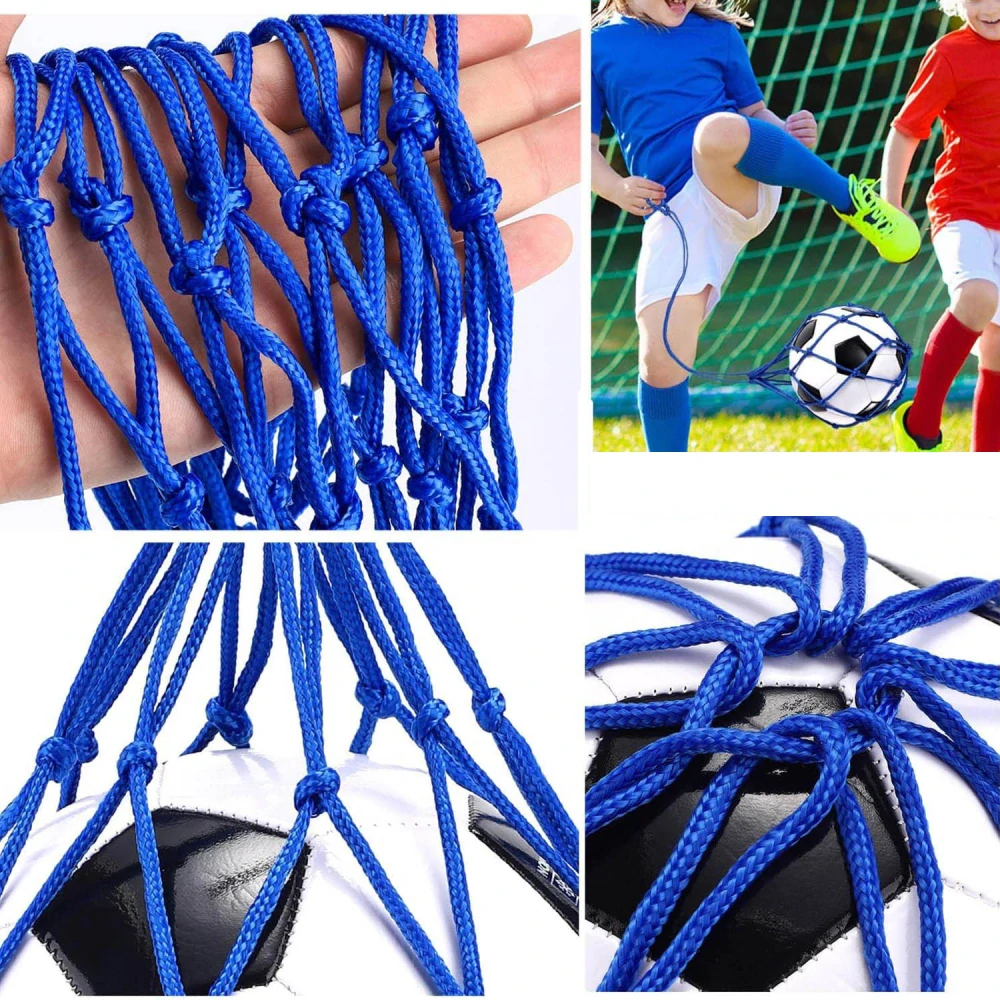 Kopací síť s elastickým lanem (modrý)
