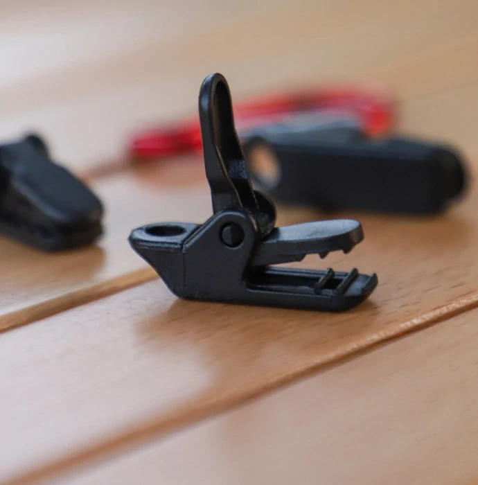 Mini klip pro upevnění celt, stanů a plachet (sada 10 ks)