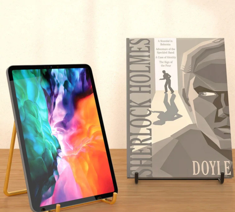 Stojánek na fotky, knihy M (1 ks, černý)