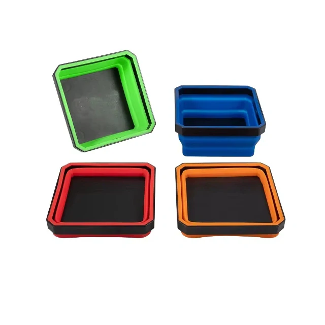 Magnetické misky na šroubky – set 4 ks (dvojitý magnet)