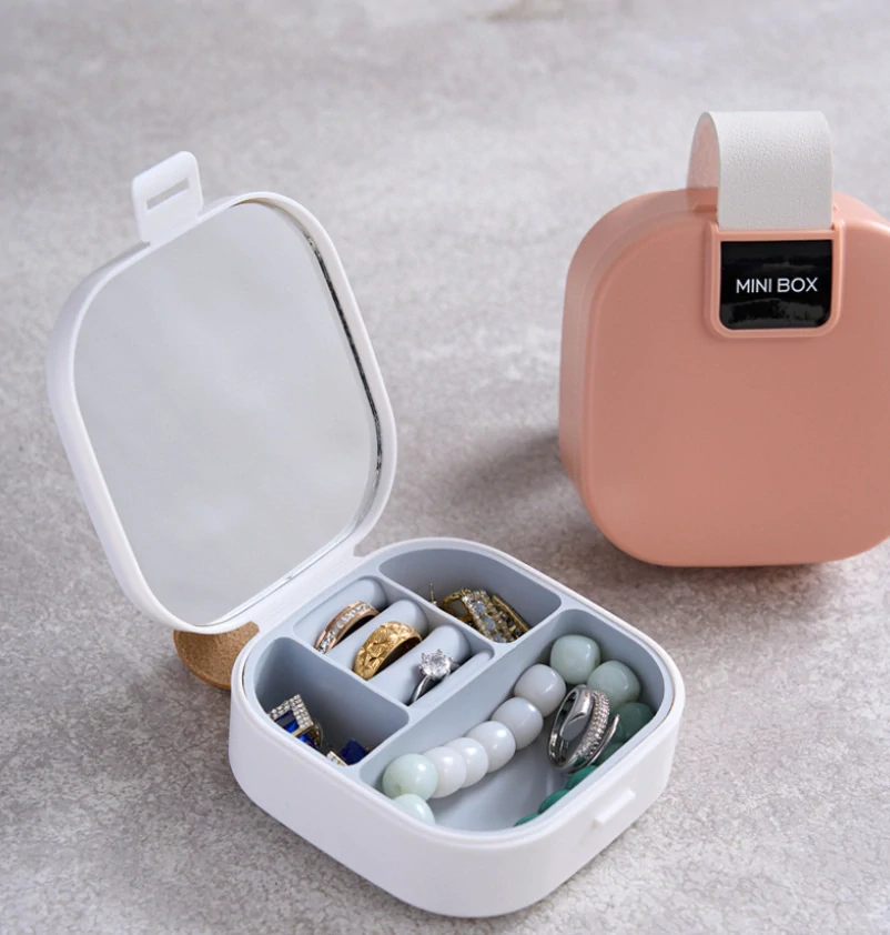 Mini šperkovnice - růžová