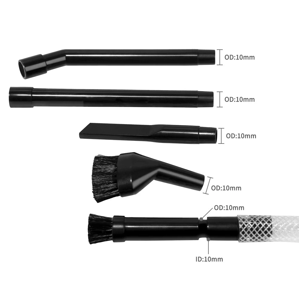 Sada nástavců pro detailní čištění vysavačem (8 ks)