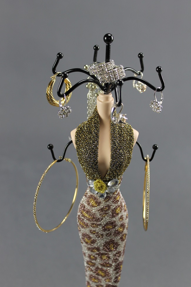 Stojánek na šperky, panenka PAN3