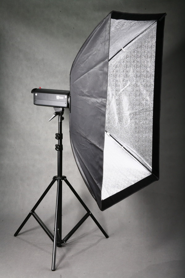 Softbox s voštinou, otočný 80x120cm universal