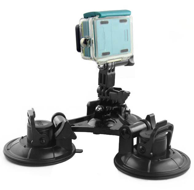 3 Head přísavný držák pro GoPro 255