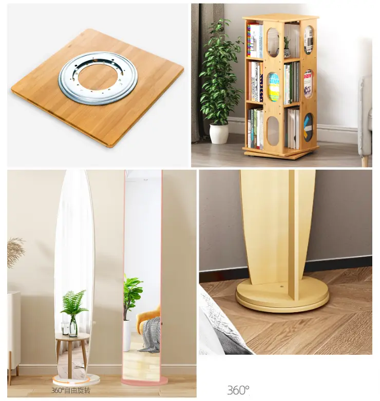 Lazy Susan 243mm otočný mechanismus stolu, točna desky