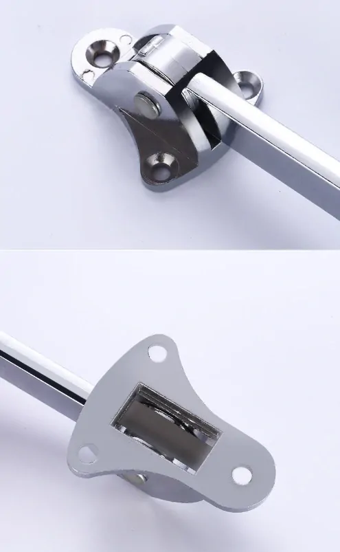 Dveřní zarážka výklopná 78mm, zelená