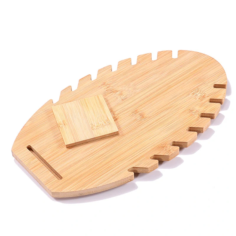 Dekolt, stojánek, stojan na šperky oválný bílý