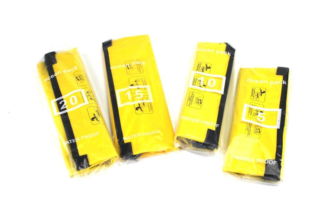 Ocean Pack, vodotěsný vak 15L bílý