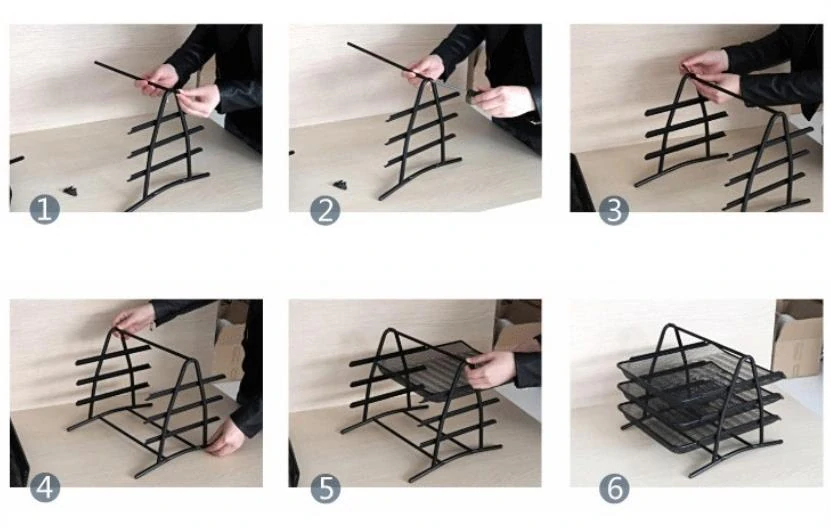 Organizer s 3 zásuvkami na dokumenty – stolní pořadač