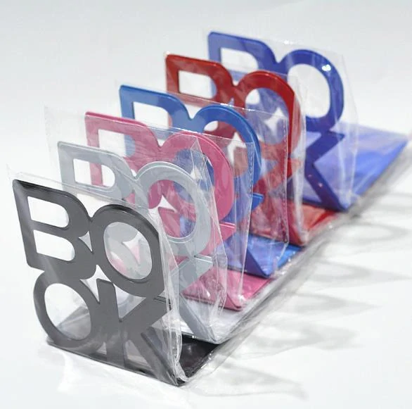 Zarážky na knihy černé BOOK 1 pár