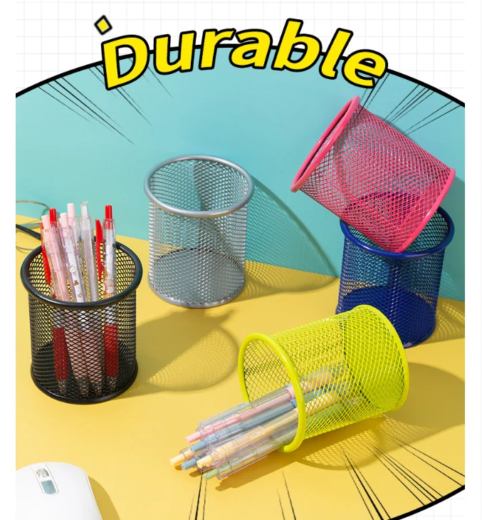 Drátěný kulatý stojánek na tužky