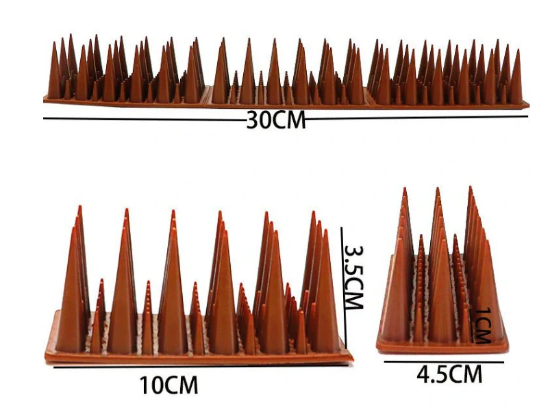 Hroty proti ptákům plastové 30cm 1x pás