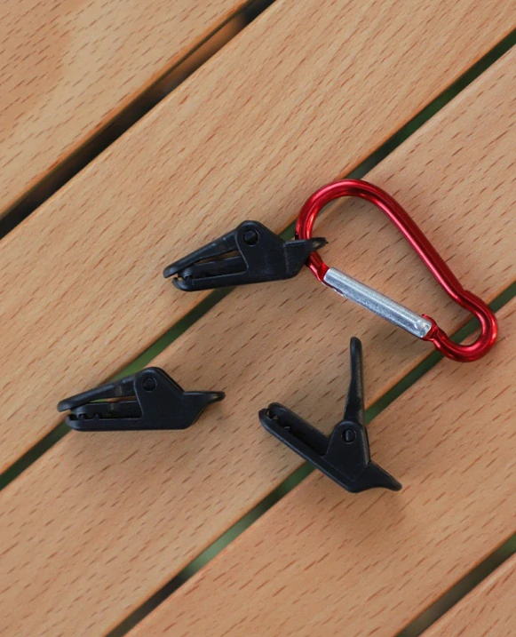 Mini klip pro upevnění celt, stanů a plachet (sada 10 ks)