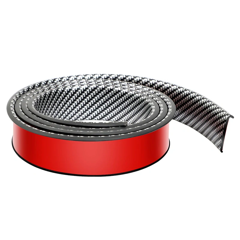 Ochranná lišta blatníků / lemů kol – KARBON (šířka 5,5 cm × délka 1,5 m)