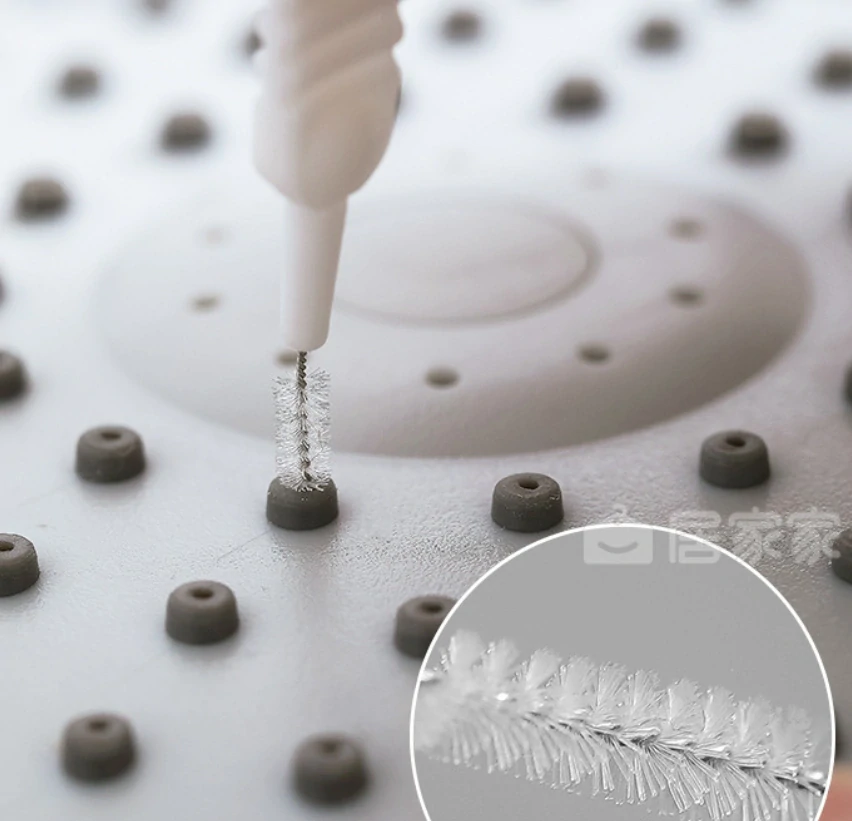 Kartáčky na čištění trysek sprchy – sada 10 ks