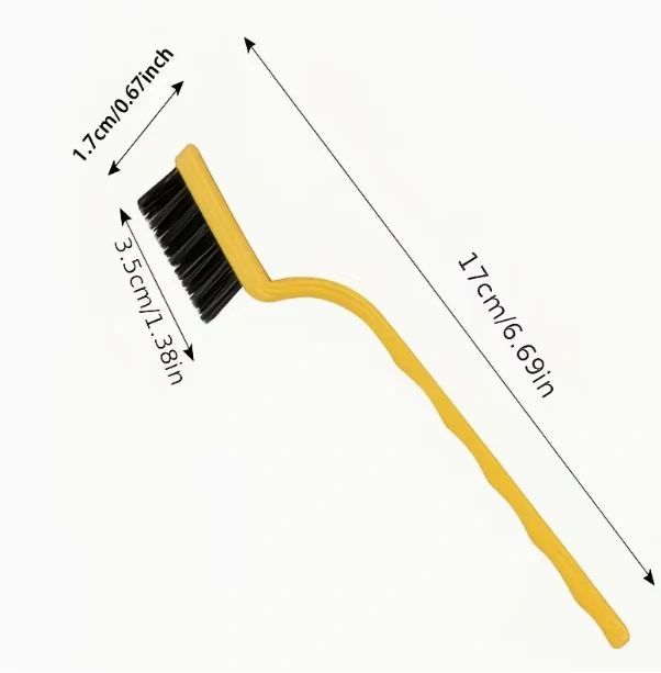 Sada 3 čistících kartáčků 17cm