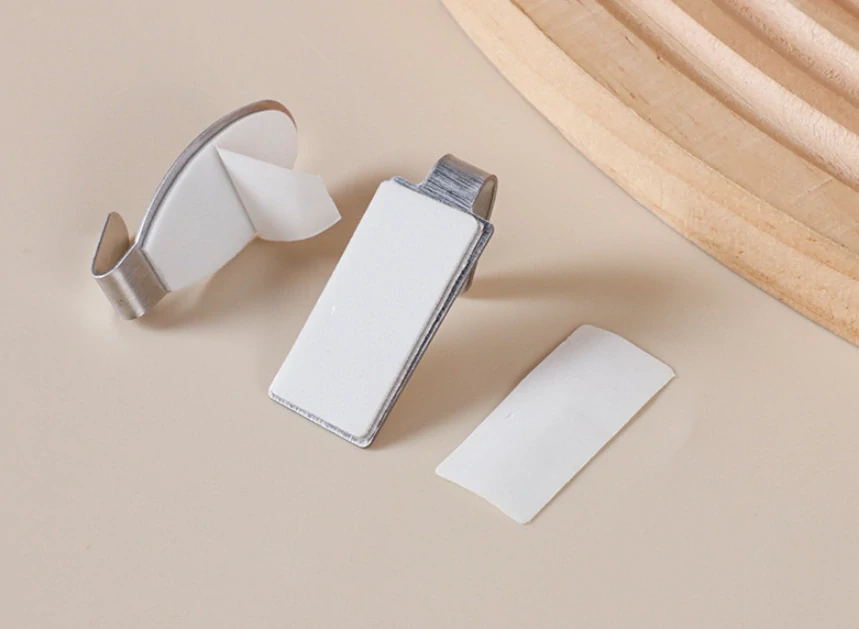 Samolepicí háček – nerez ovál 6 ks