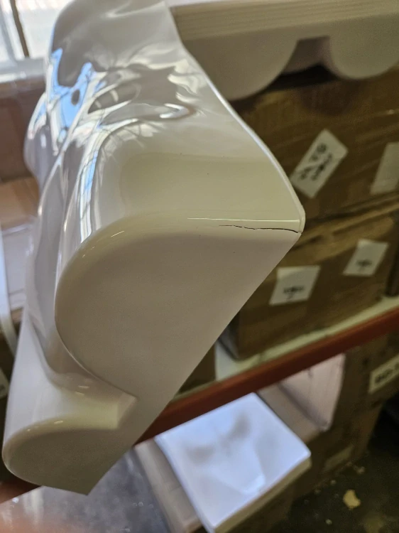 Pánské torzo tělo a boky bílé II. jakost