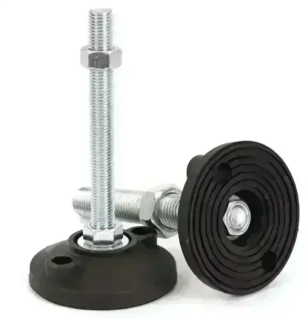 M12X80 80mm Stavěcí nohy plast pevná