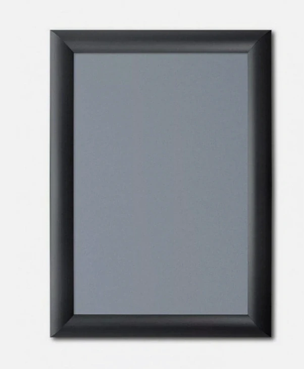 Klaprám A3 reklamní tabule, černá 25mm