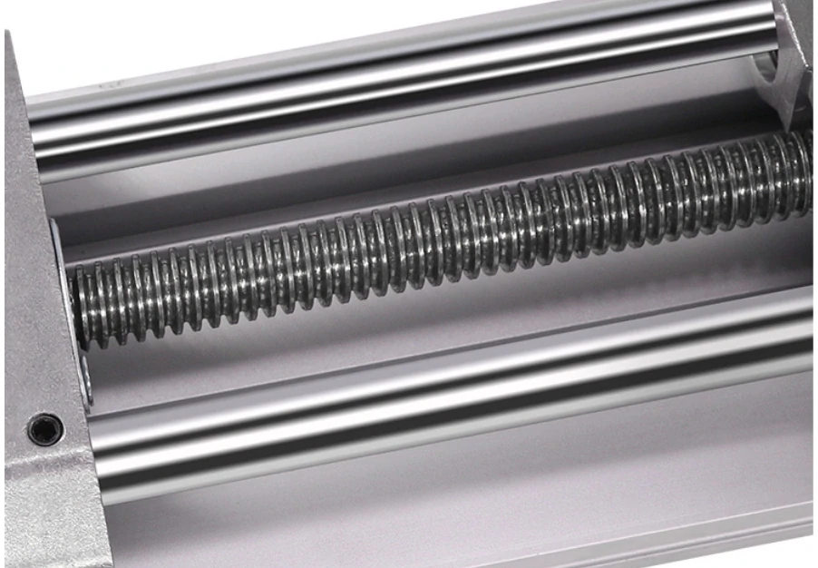 Křížový pracovní stůl 310x90mm červený hliník